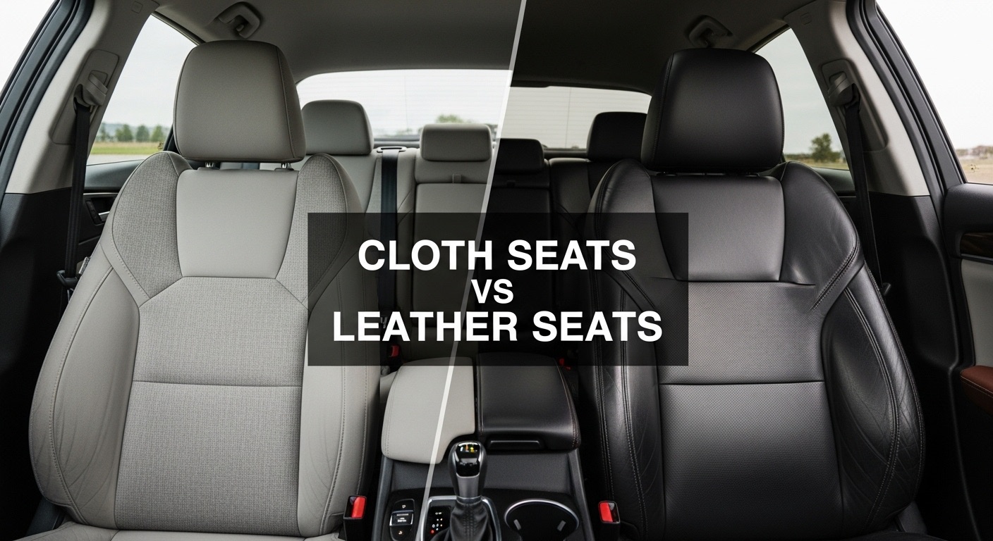 Cloth Seats Vs Leather Seats 25 10 2025
