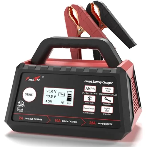 Featured 12 Volt Automotive Battery Charger