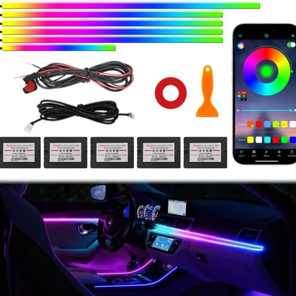 Featured Best Car Interior Led Light Kits 1