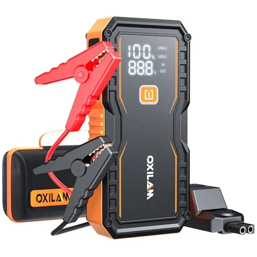 Featured Oxilam 6000a Jump Starter Vs Energizer 16 Ft Cables